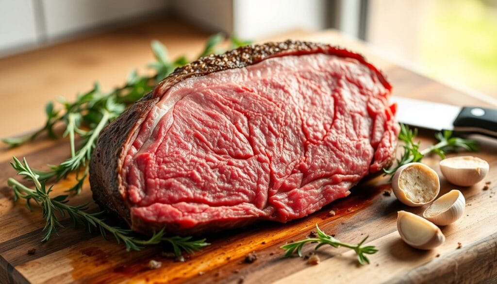 bottom round roast cut